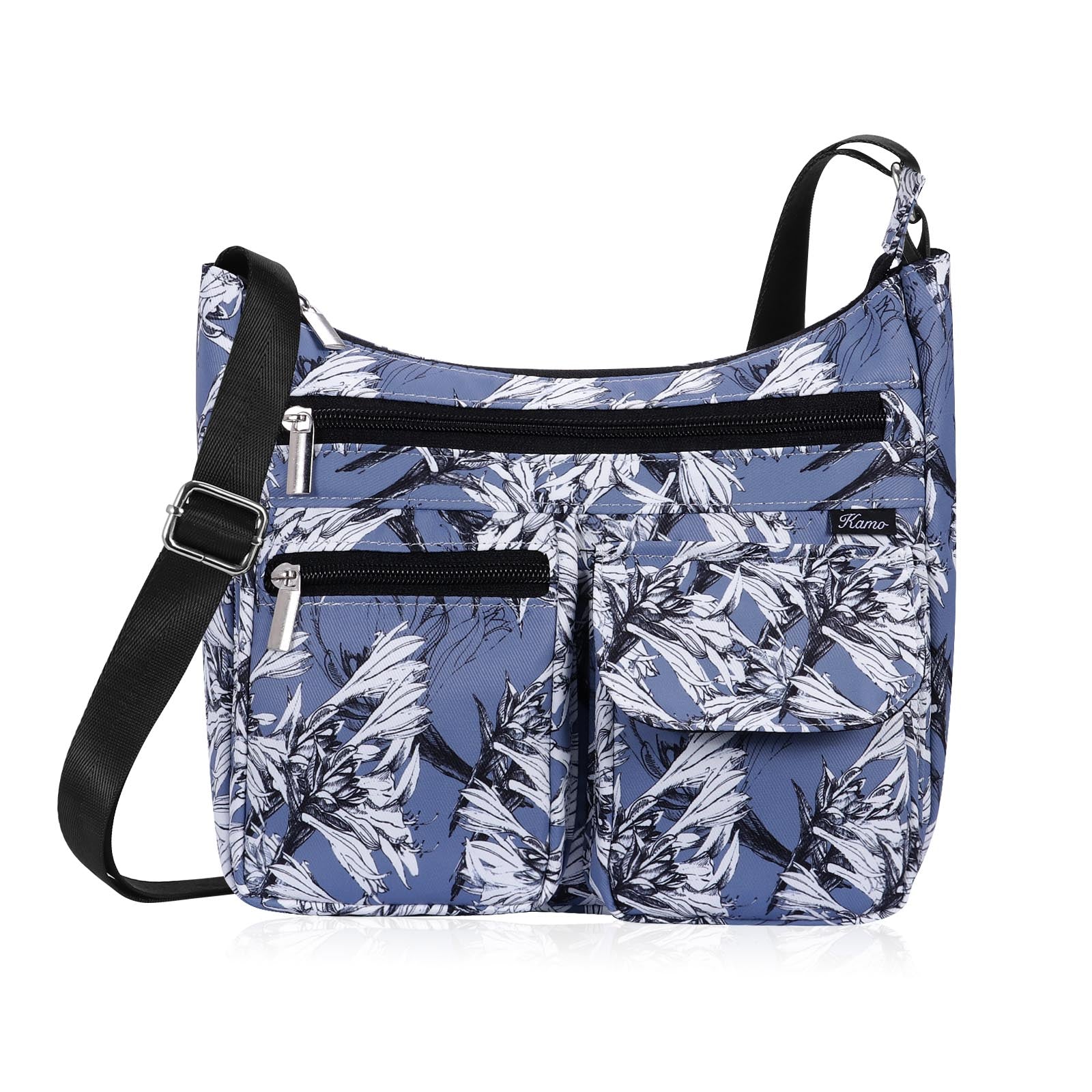 Crossbody Bag for Women Multi-pocket Shoulder Bag Casual printed Travel Bag - KAMO