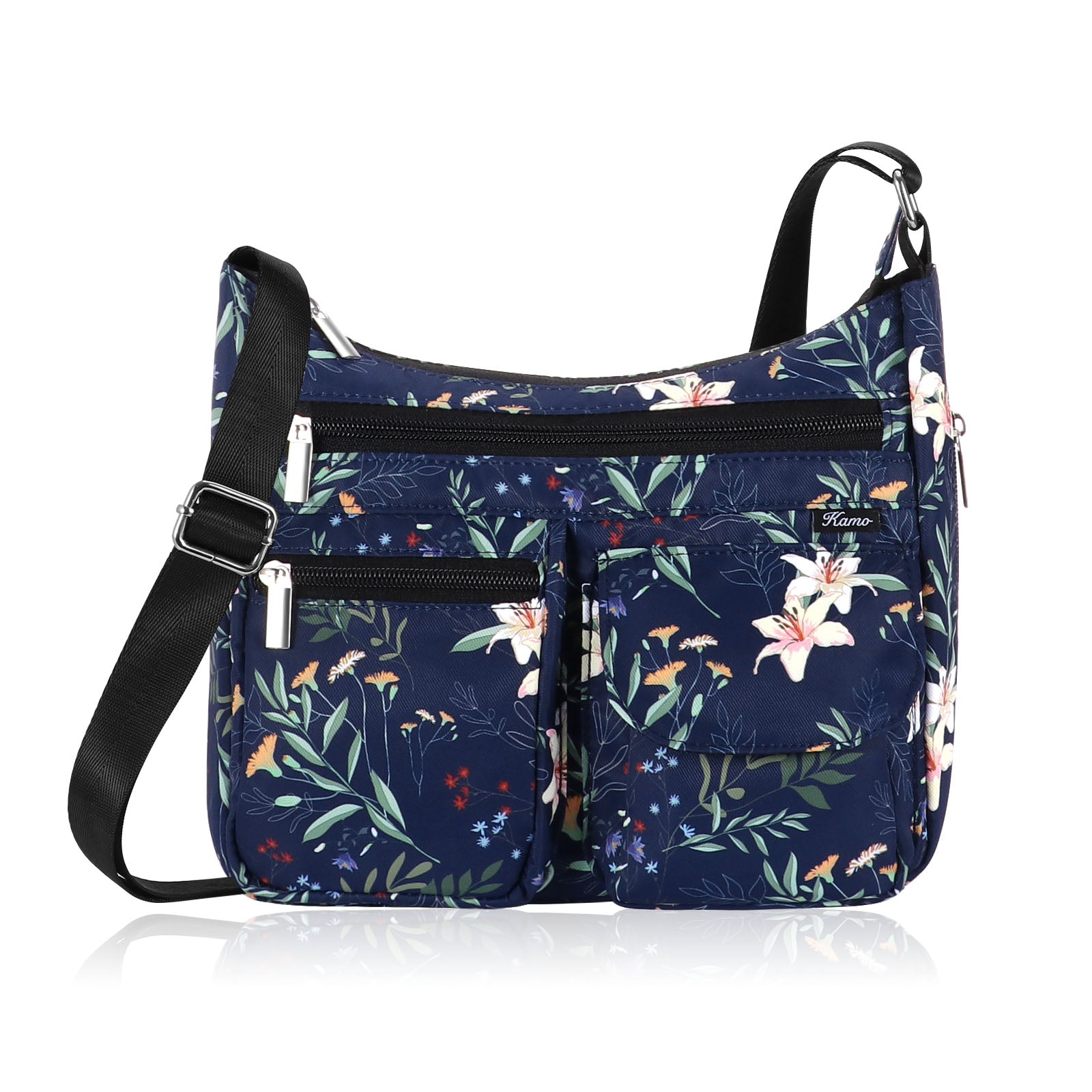 Crossbody Bag for Women - Multi-pocket Shoulder Bag Lightweight Messenger Bag Casual printed Purse Handbag Travel Bag - KAMO