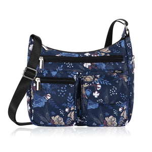 Crossbody Bag for Women - Multi-pocket Shoulder Bag Lightweight Messenger Bag Casual printed Purse Handbag Travel Bag - KAMO