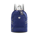 Drawstring Backpack Bag | Dry & Wet Separation Gym Bag | Sports Backpack with Shoe Compartment - KAMO