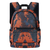 Kamo Polyester Backpack | USB interface Women Travel Bags | Fashion Girl School Bag - KAMO