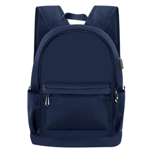 Kamo Polyester Backpack | USB interface Women Travel Bags | Fashion Girl School Bag - KAMO