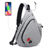 Sling Backpack Crossbody Bag for Women & Men | Travel Shoulder Chest Bags One Strap Hiking & Outdoor Pack - KAMO