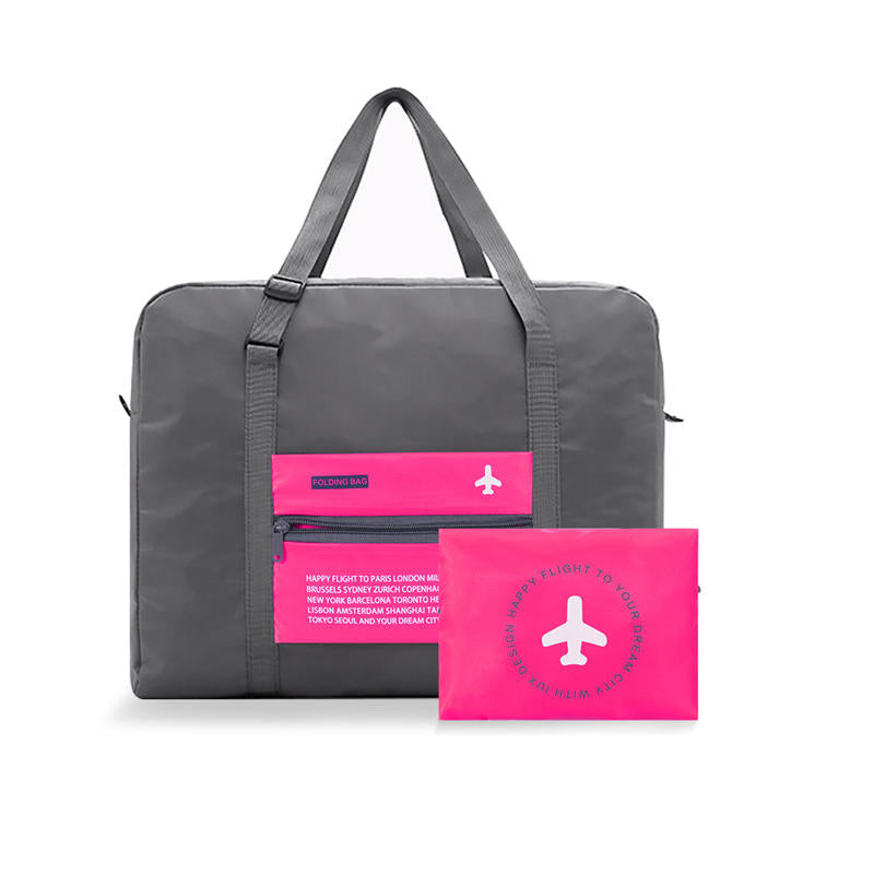 Travel Foldable Packable Handbag Lightweight High Capacity Luggage Duffle Tote Bag - KAMO