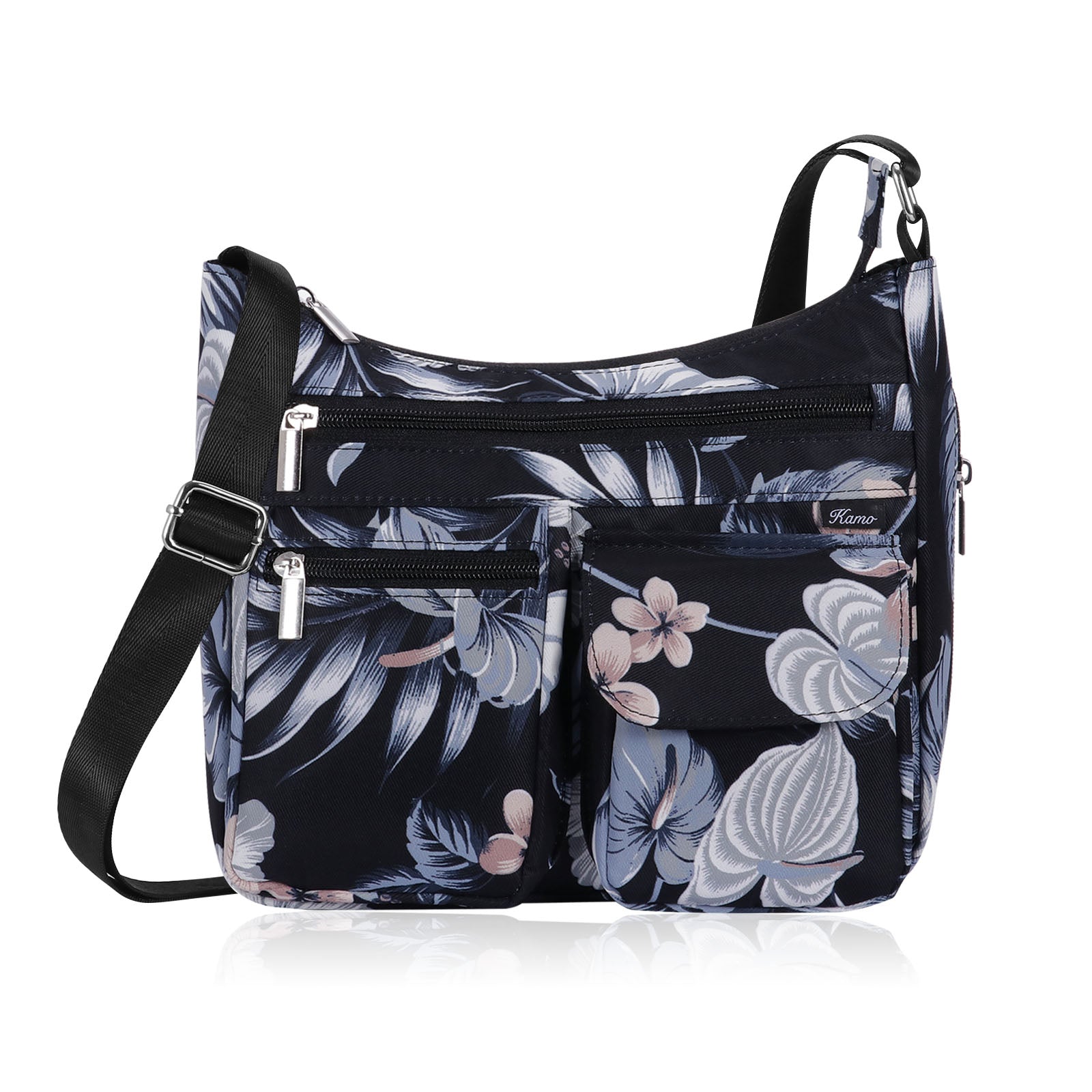 Crossbody Bag for Women - Multi-pocket Shoulder Bag Lightweight Messenger Bag Casual printed Purse Handbag Travel Bag - KAMO